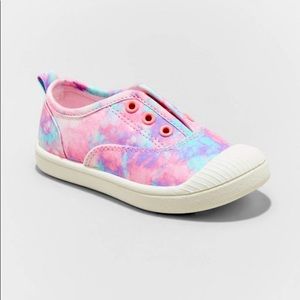Cat & Jack Tie Dye Slip On Sneakers Size 7